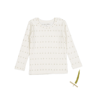 The Printed Long Sleeve Tee - Mini Sailboat
