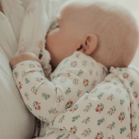 The Printed Romper + Hat + Blanket Set - Esme