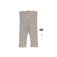 The Printed Legging - Blueberry