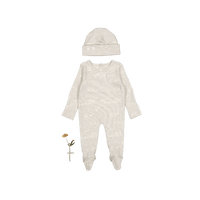 The Printed Romper + Hat Set - Midair