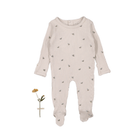 The Printed Romper - Bee