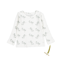 The Printed Long Sleeve Tee - Celia