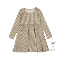 The Printed Long Sleeve Dress - Jasper
