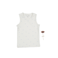 The Printed Tank - Blue Bow