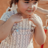 The Printed Short Sleeve Tee - Meri Flora