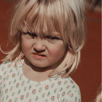 The Printed Long Sleeve Dress - Esme