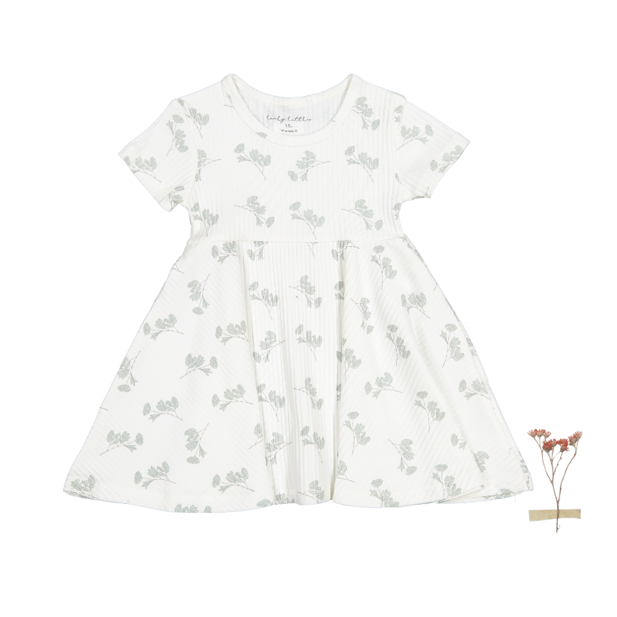 The Printed Short Sleeve Dress - Celia