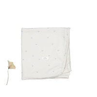 The Printed Blanket - Blue Bow