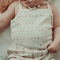 The Printed Blanket - Mist Stripe