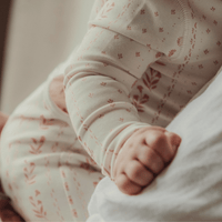 The Printed Romper - Pink Tapestry