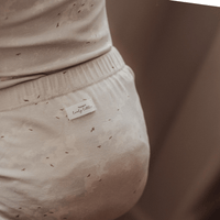 The Printed Romper + Hat Set - Midair