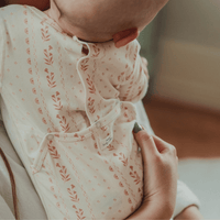 The Printed Romper - Pink Tapestry