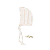 The Printed Bonnet - Rose Stripe