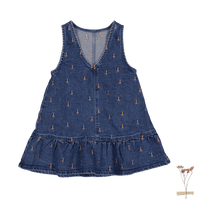 The Denim Dress - Mini Tulip