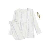 The Printed Set - Blue Tapestry