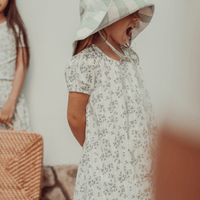The Woven Dress - Mintberry