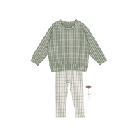 The Sweatshirt Set - Sage Check