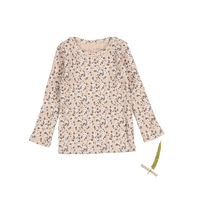 The Printed Long Sleeve Tee - Adelyn