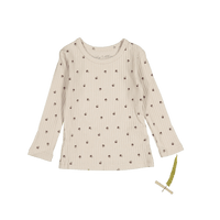 The Printed Long Sleeve Tee - Acorn