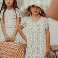 The Woven Dress - Mintberry