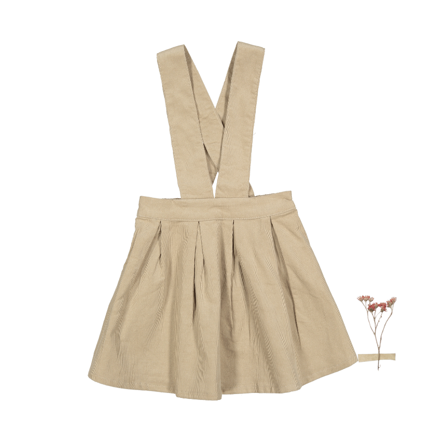 The Corduroy Dress - Beige 6y The Corduroy Dress - Beige 6y