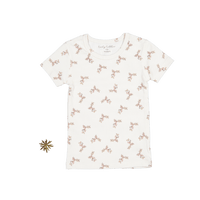 The Printed Short Sleeve Tee - Lola