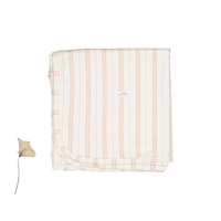 The Printed Blanket - Rose Stripe