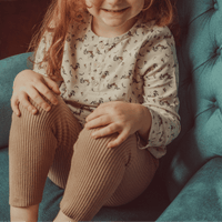 The Knit Legging - Golden