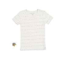The Printed Short Sleeve Tee - Mini Sailboat