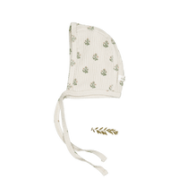 The Printed Bonnet - Zara Pink