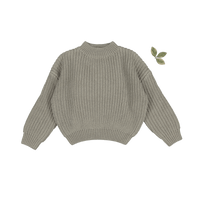 The Chunky Knit Sweater - Sage