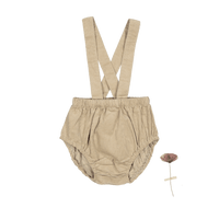 The Corduroy Romper - Beige