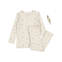 The Printed Set - Berry Blue