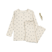 The Printed Set - Mini Stitch Blue