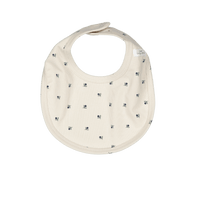 The Printed Bib - Mini Stitch Blue