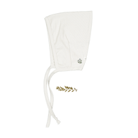 The Embroidered Pixie Bonnet - Zara Blue