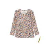 The Printed Long Sleeve Tee - Autumn Floral