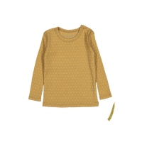 The Printed Long Sleeve Tee - Golden Dot