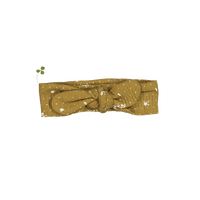 The Printed Headband - Golden Floral
