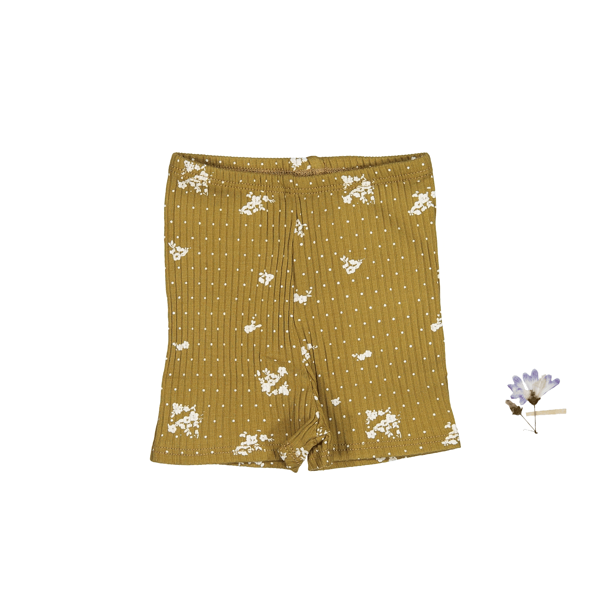 Golden Blossom Short Skort (white/print)