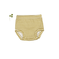 The Printed Bloomer - Golden Gingham