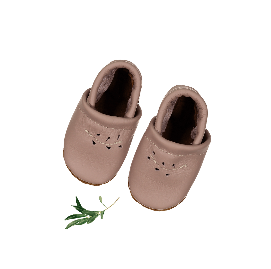 The Leather Mocc - Mauve