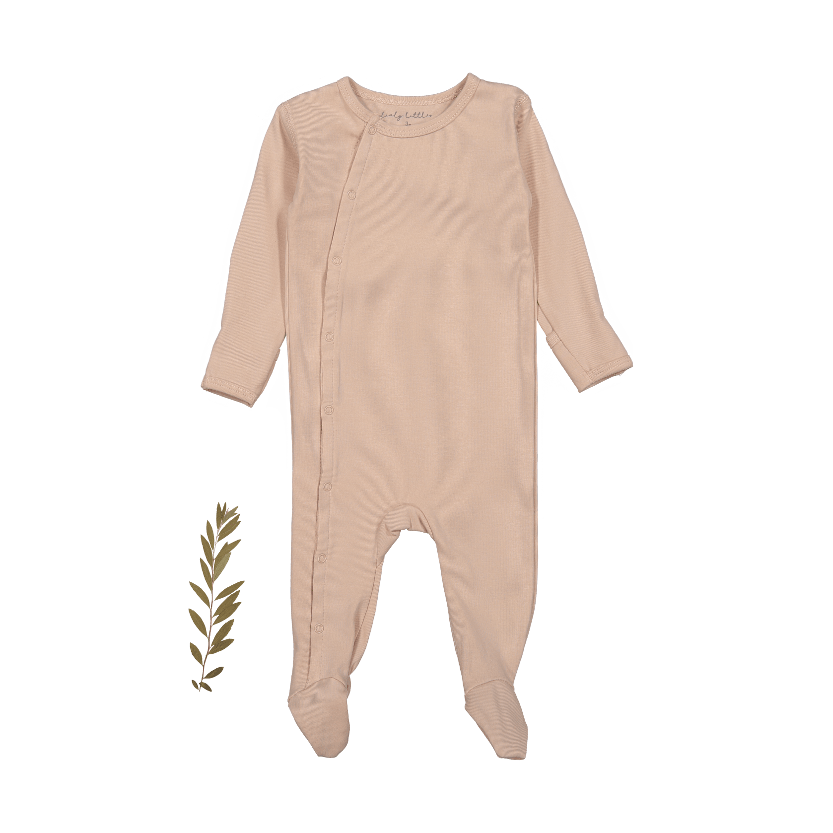 The Snap Romper - Mink main image 0