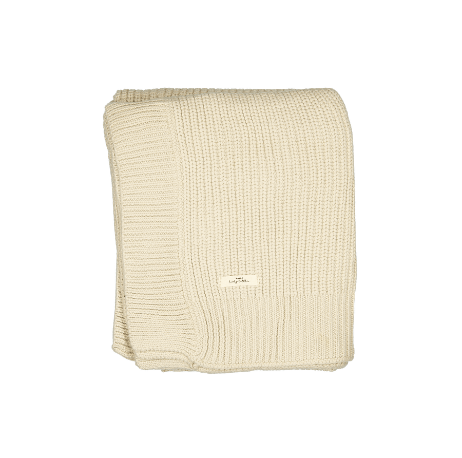 The Chunky Knit Blanket - Bone