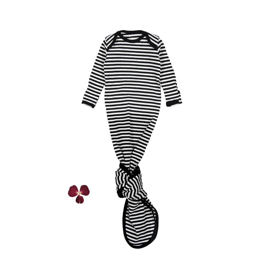 The Printed Baby Gown - Stripe