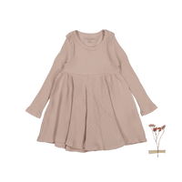 The Long Sleeve Dress - Mauve