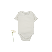 The Short Sleeve Onesie - Bone