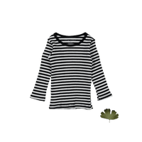 The Printed Long Sleeve Tee - Stripe