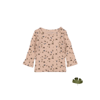 The Printed Long Sleeve Tee - Floral Blush