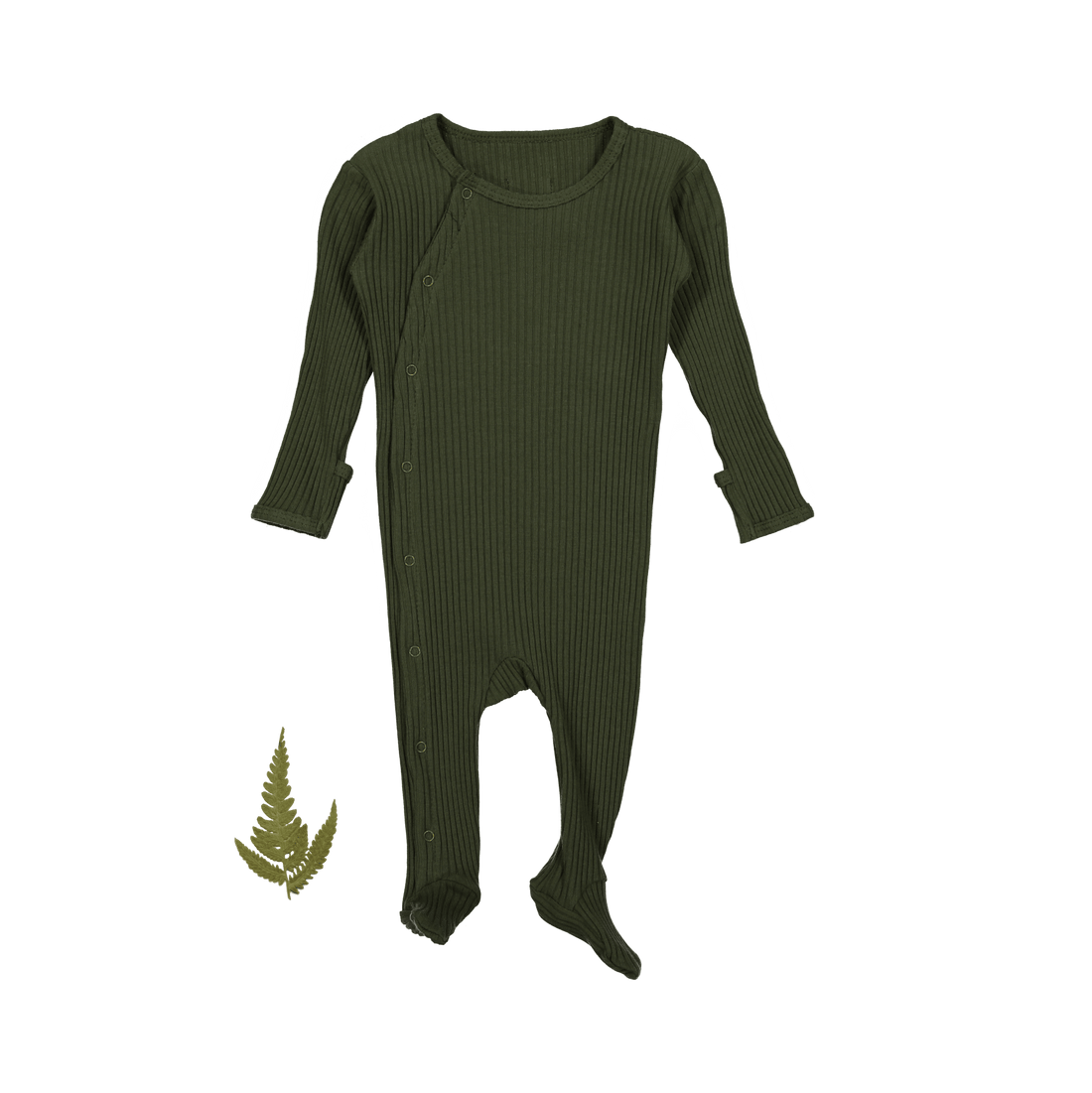 The Snap Romper - Moss